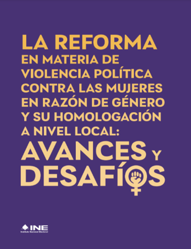 Reforma en materia de violencia política contra las mujeres