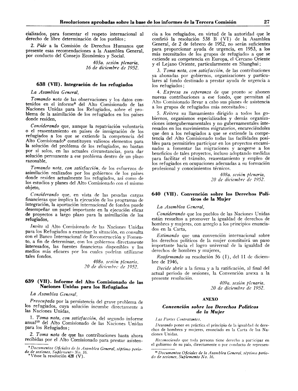 Convención sobre los Derechos Políticos de las Mujeres